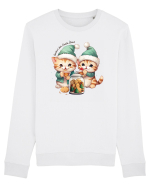 cu pisici de Craciun - Cookies for Santa Claus Bluză mânecă lungă Unisex Rise