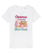 retro de Craciun - Christmas calories do not count Tricou mânecă scurtă  Copii Mini Creator