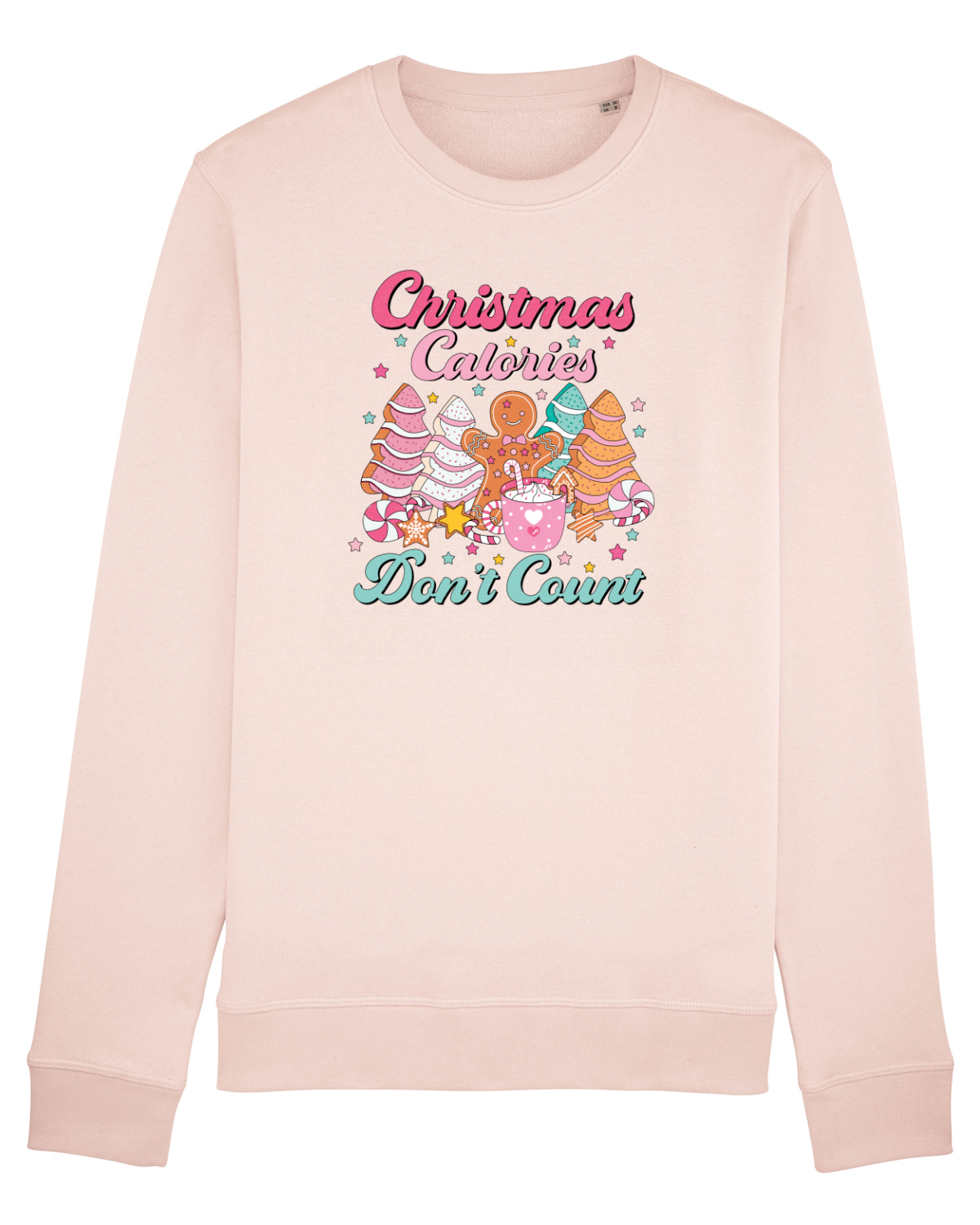 Bluză mânecă lungă Unisex Rise Candy Pink