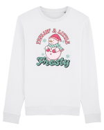 retro de Craciun - Feeling a little frosty Bluză mânecă lungă Unisex Rise