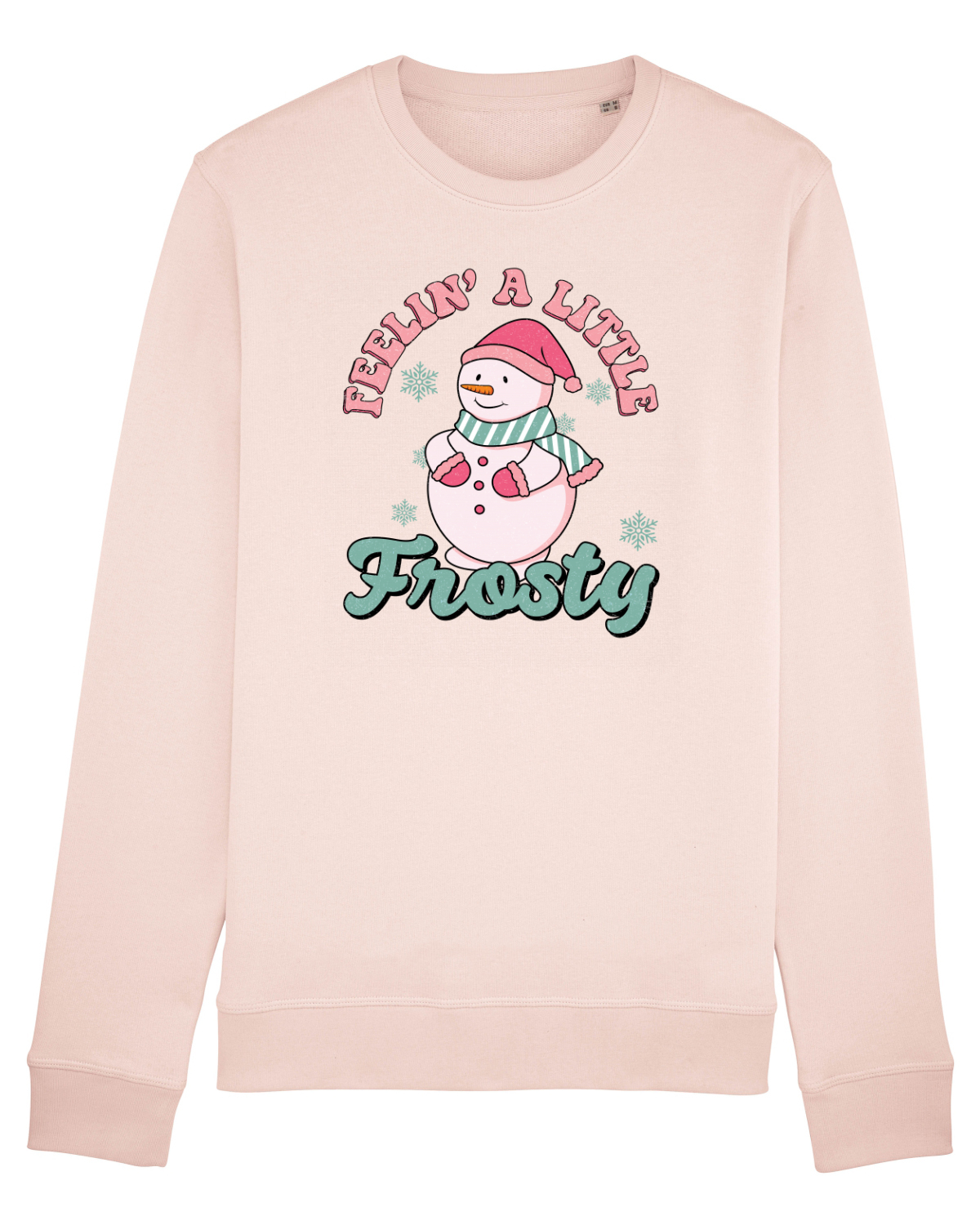 Bluză mânecă lungă Unisex Rise Candy Pink
