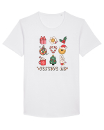 retro de Craciun - Festive AF Tricou mânecă scurtă guler larg Bărbat Skater