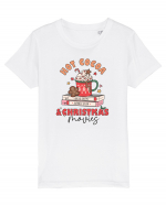 retro de Craciun - Hot cocoa and christmas movies Tricou mânecă scurtă  Copii Mini Creator