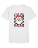 retro de Craciun - I saw that you nasty Tricou mânecă scurtă guler larg Bărbat Skater