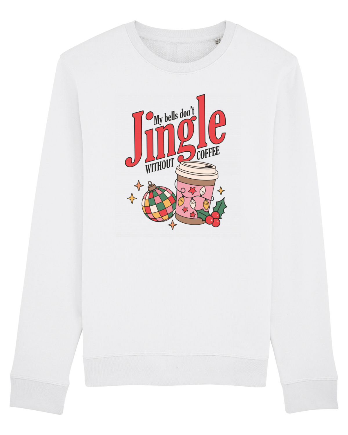 Bluză mânecă lungă Unisex Rise White