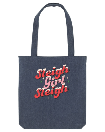 retro de Craciun - Sleigh girl sleigh Midnight Blue