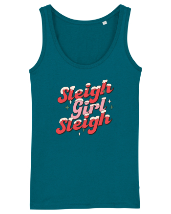 retro de Craciun - Sleigh girl sleigh Ocean Depth