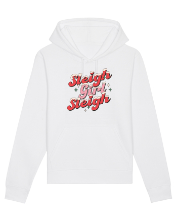 retro de Craciun - Sleigh girl sleigh White