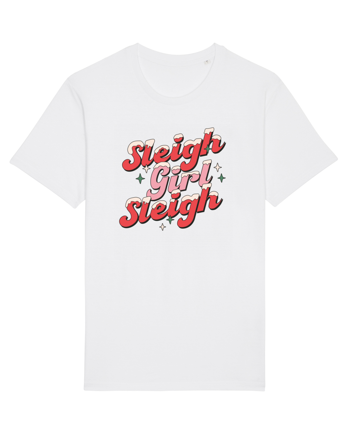 Tricou mânecă scurtă Unisex Rocker White