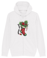 amuzant de Craciun - Happy holidaze Hanorac cu fermoar Unisex Connector