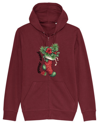 amuzant de Craciun - Happy holidaze Burgundy