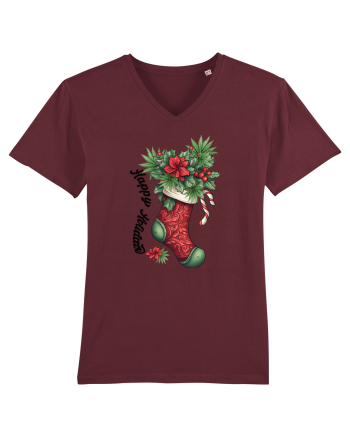 amuzant de Craciun - Happy holidaze Burgundy