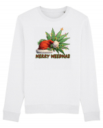 amuzant de Craciun - Merry weedmas Bluză mânecă lungă Unisex Rise