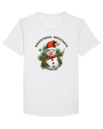 amuzant de Craciun - Merryuana Christmas Tricou mânecă scurtă guler larg Bărbat Skater