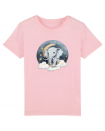 Elefant pe nori Tricou mânecă scurtă  Copii Mini Creator