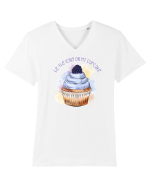 Fii glazura mea Tricou mânecă scurtă guler V Bărbat Presenter