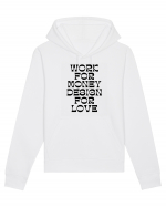 work for money design for love Hanorac Unisex Drummer