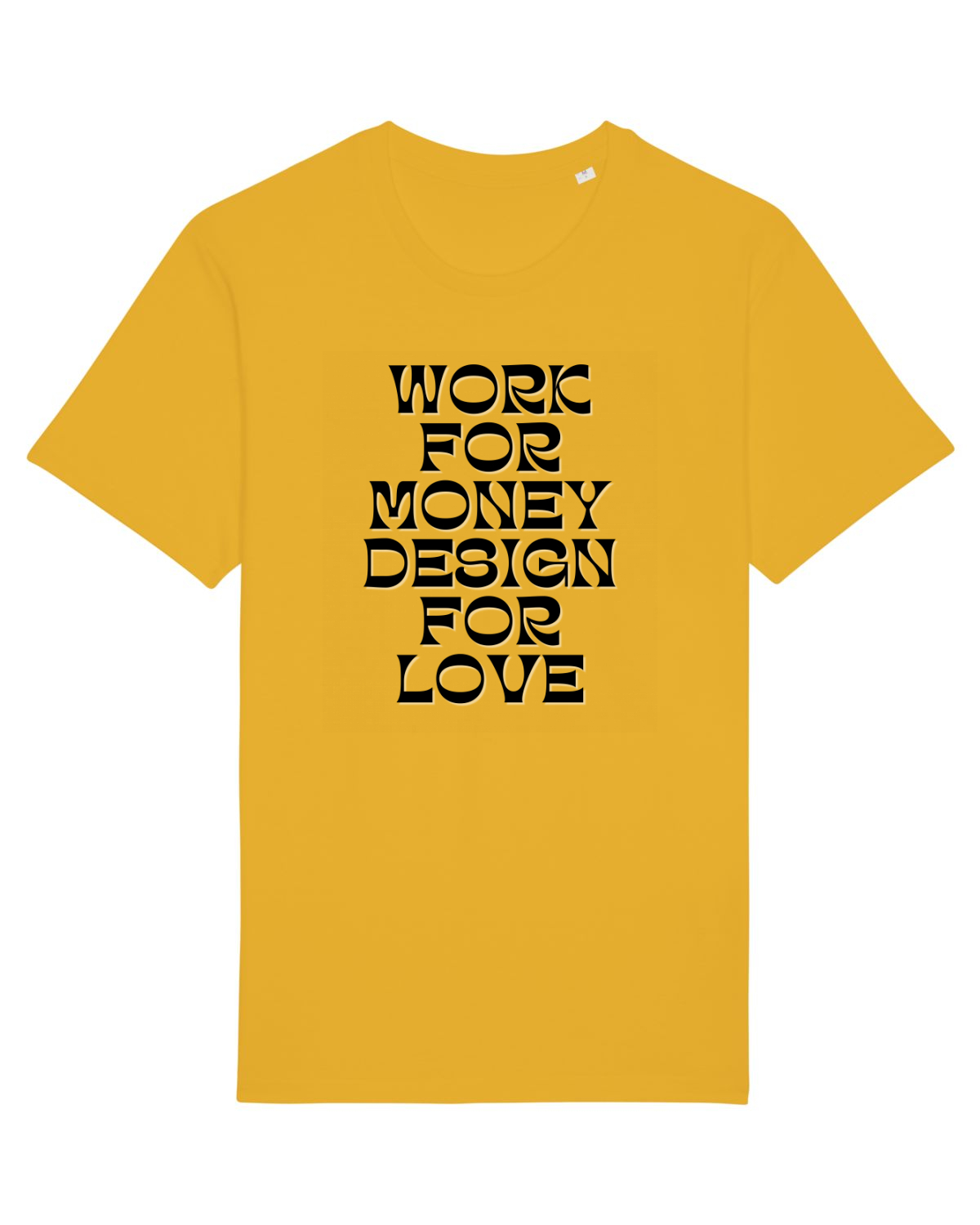 Tricou mânecă scurtă Unisex Rocker Spectra Yellow