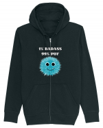 1% BADASS 99% PUF Hanorac cu fermoar Unisex Connector