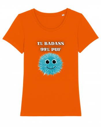 1% BADASS 99% PUF Bright Orange