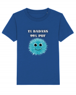 1% BADASS 99% PUF Tricou mânecă scurtă  Copii Mini Creator