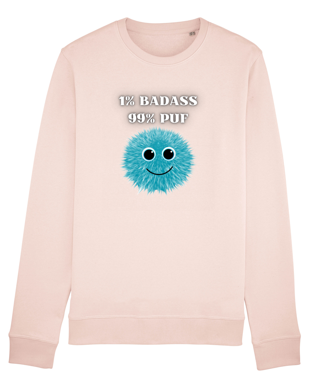 Bluză mânecă lungă Unisex Rise Candy Pink