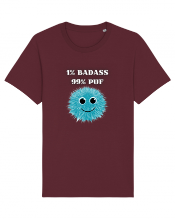 1% BADASS 99% PUF Burgundy