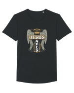 Jesus Saves Tricou mânecă scurtă guler larg Bărbat Skater