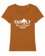 Family Reunion Tricou mânecă scurtă guler larg fitted Damă Expresser