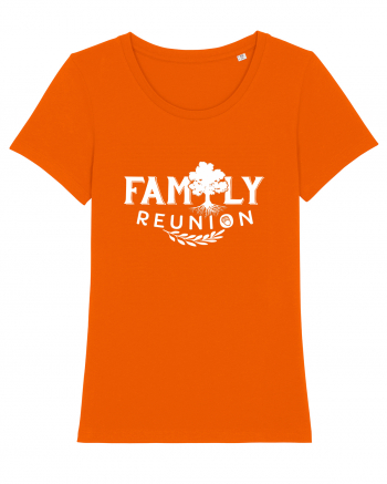 Family Reunion Bright Orange