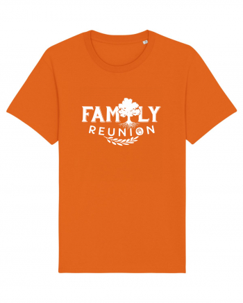 Family Reunion Bright Orange