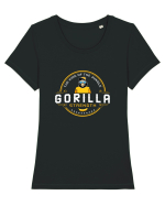 Gorilla Strength Tricou mânecă scurtă guler larg fitted Damă Expresser