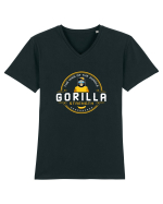 Gorilla Strength Tricou mânecă scurtă guler V Bărbat Presenter