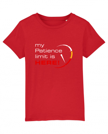 My patience limit is here! Red