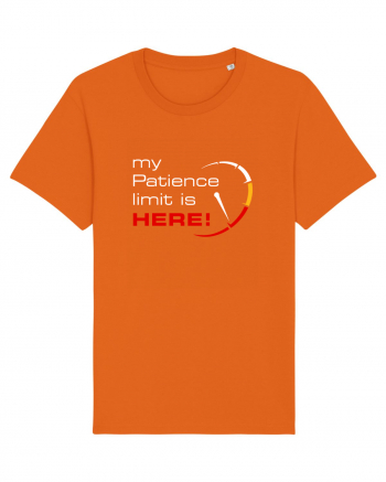 My patience limit is here! Bright Orange