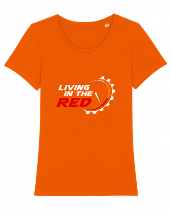 Living in the RED Bright Orange
