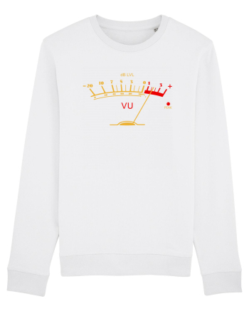 Volume VU Meter White