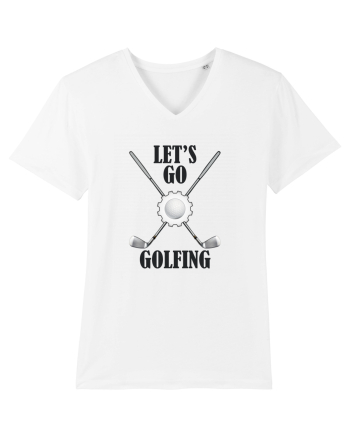 Let's Go Golfing White