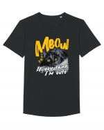 Meow - If you think I'm cute Tricou mânecă scurtă guler larg Bărbat Skater