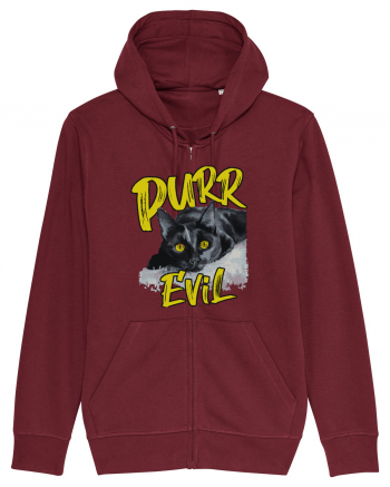 Purr Evil Burgundy