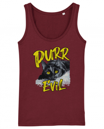 Purr Evil Burgundy