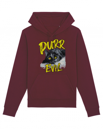 Purr Evil Burgundy