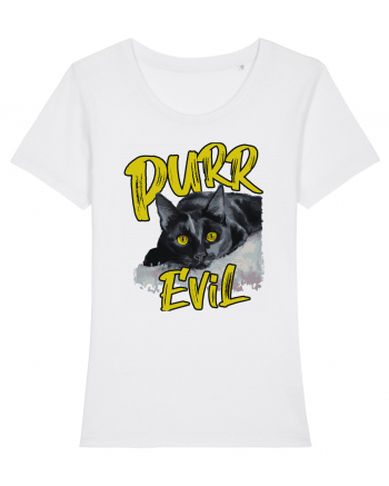 Purr Evil White