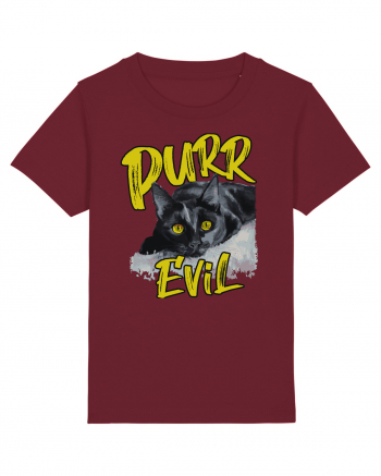 Purr Evil Burgundy