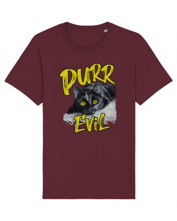 Purr Evil Burgundy