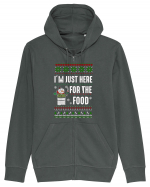 I'm just here for the food Hanorac cu fermoar Unisex Connector