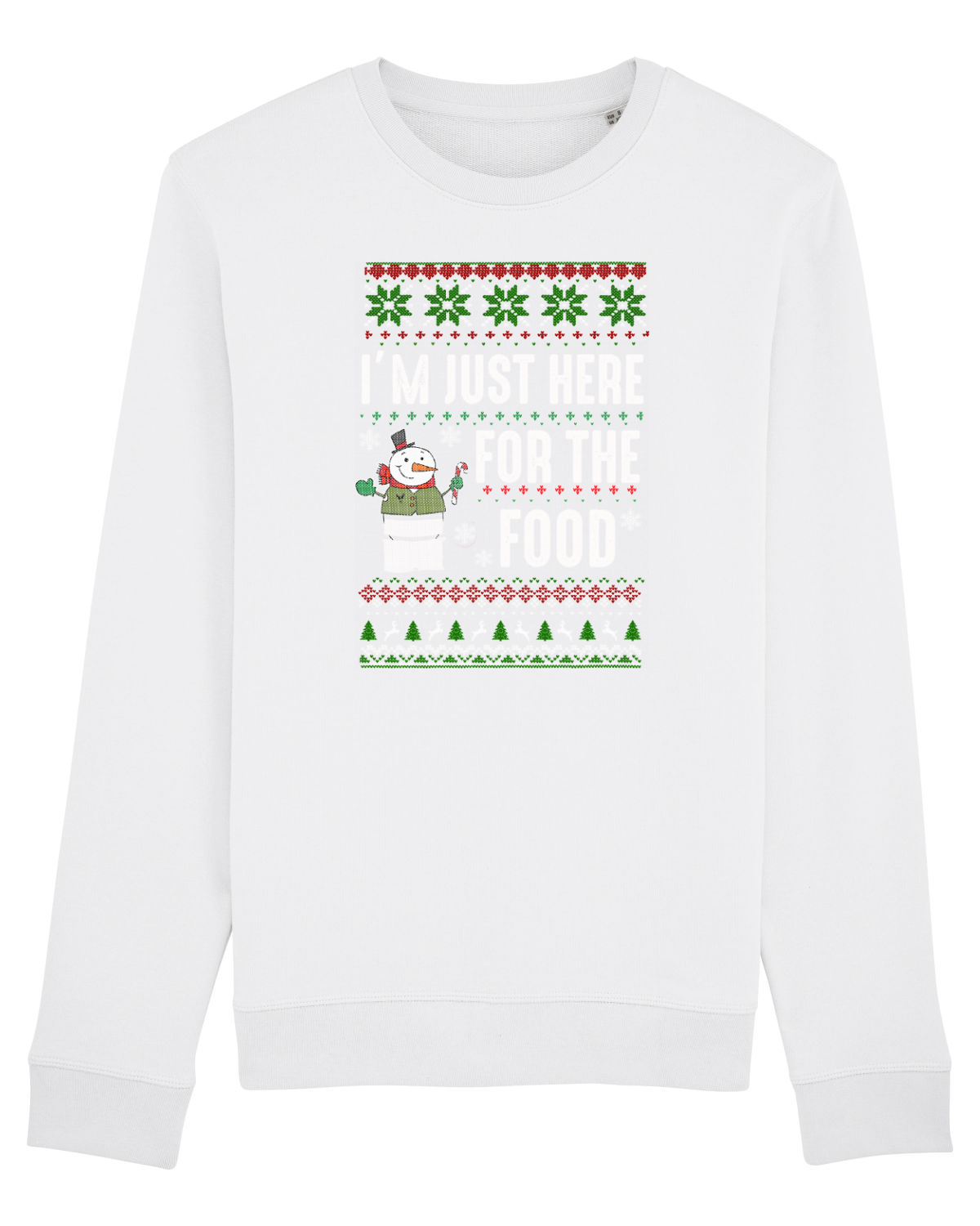 Bluză mânecă lungă Unisex Rise White