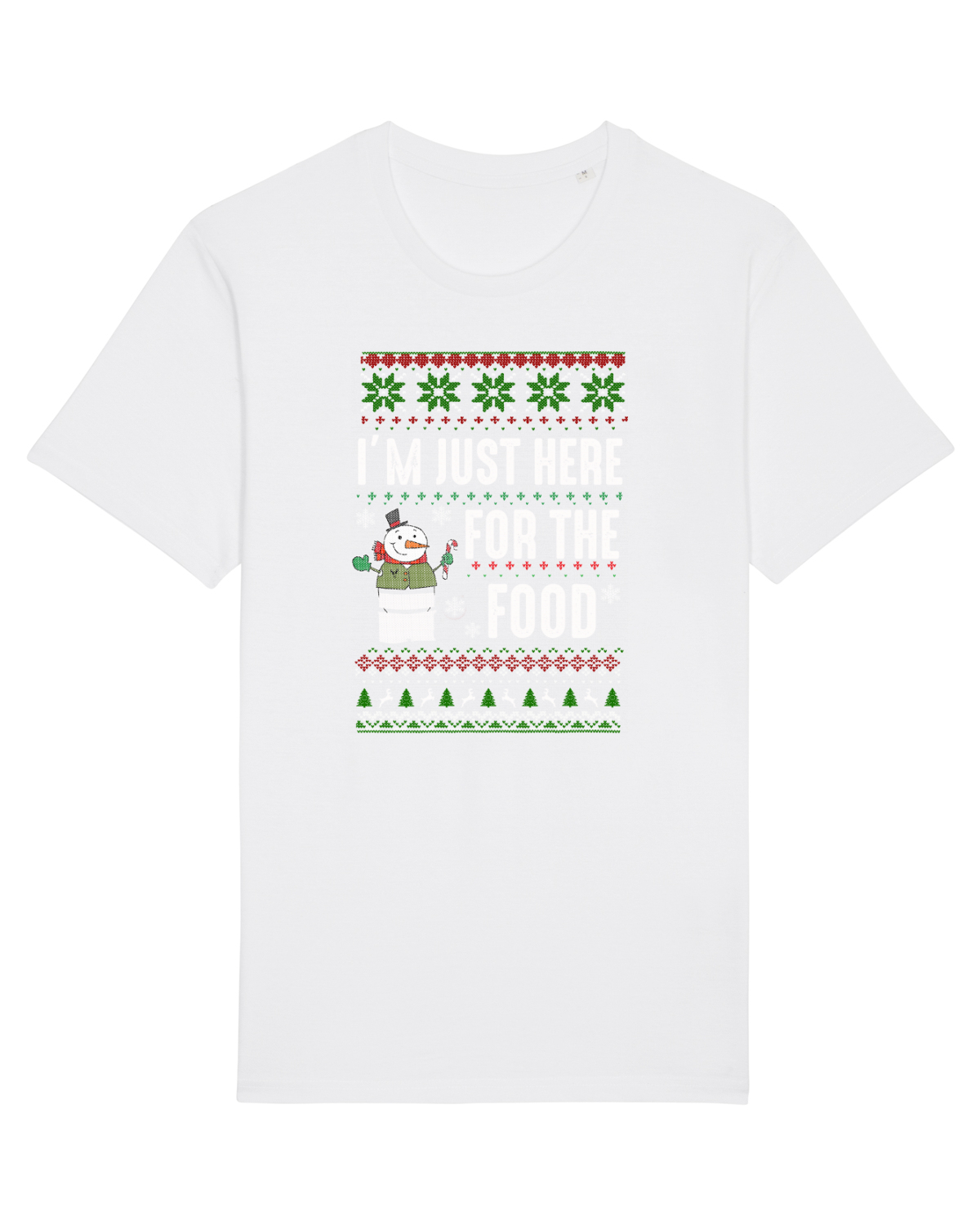 Tricou mânecă scurtă Unisex Rocker White