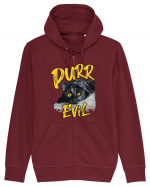 Purr Evil Hanorac cu fermoar Unisex Connector