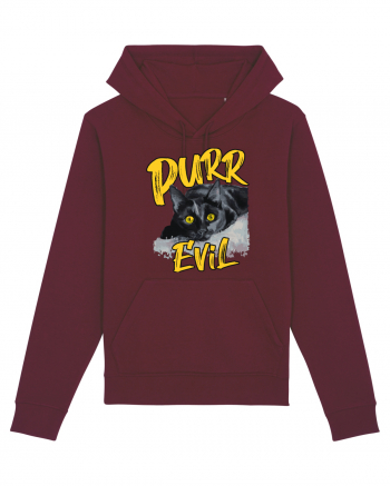 Purr Evil Burgundy